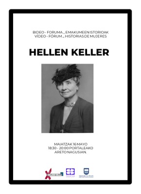 emakumeen istorioak Helen Keller 