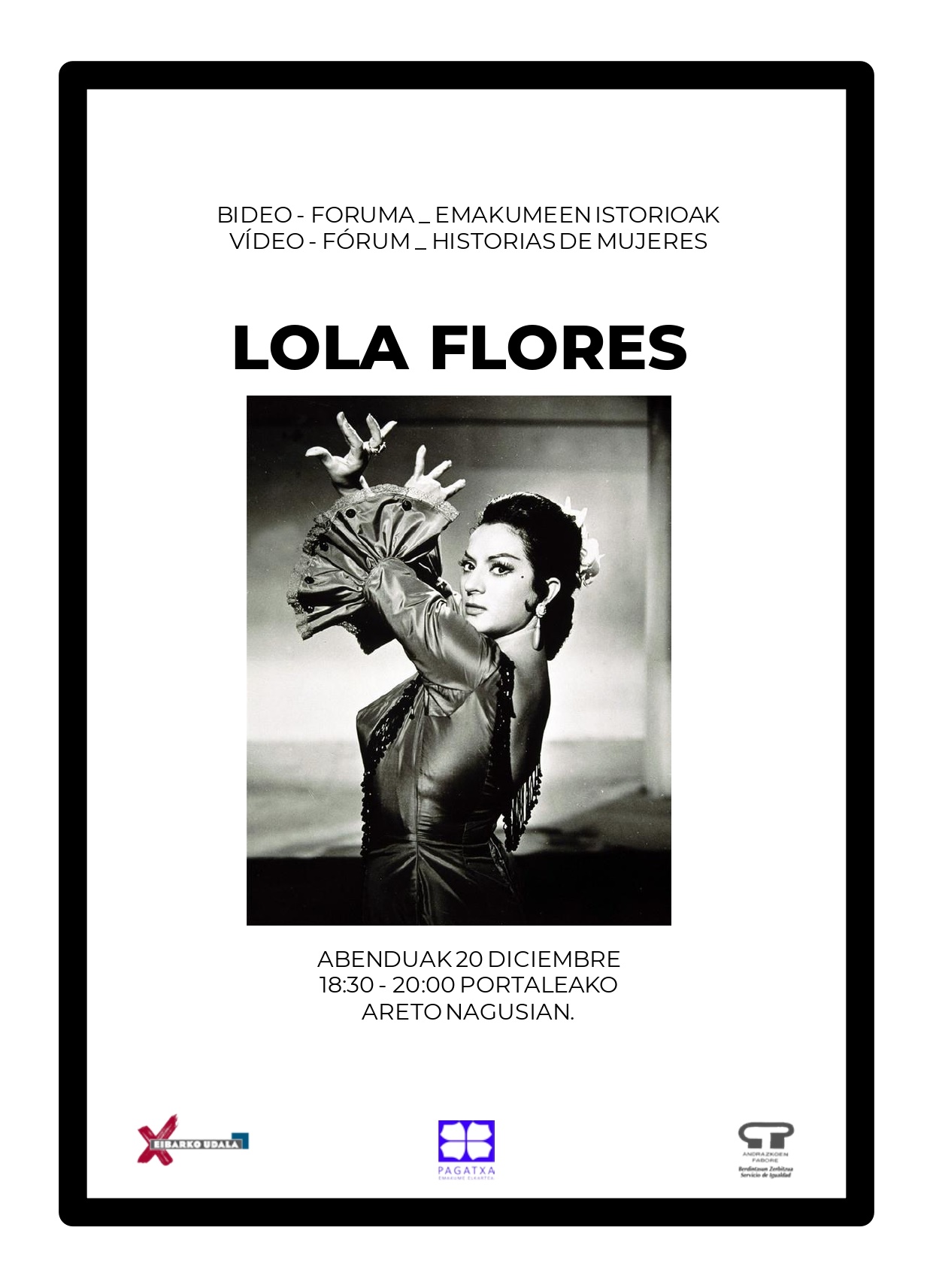 Emakumeen istorioak: Lola Flores 