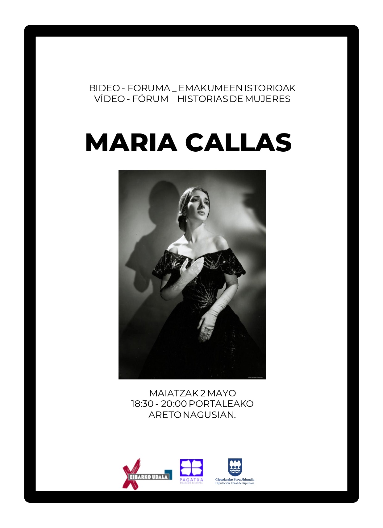 Emakumeen istorioak: Maria Callas
