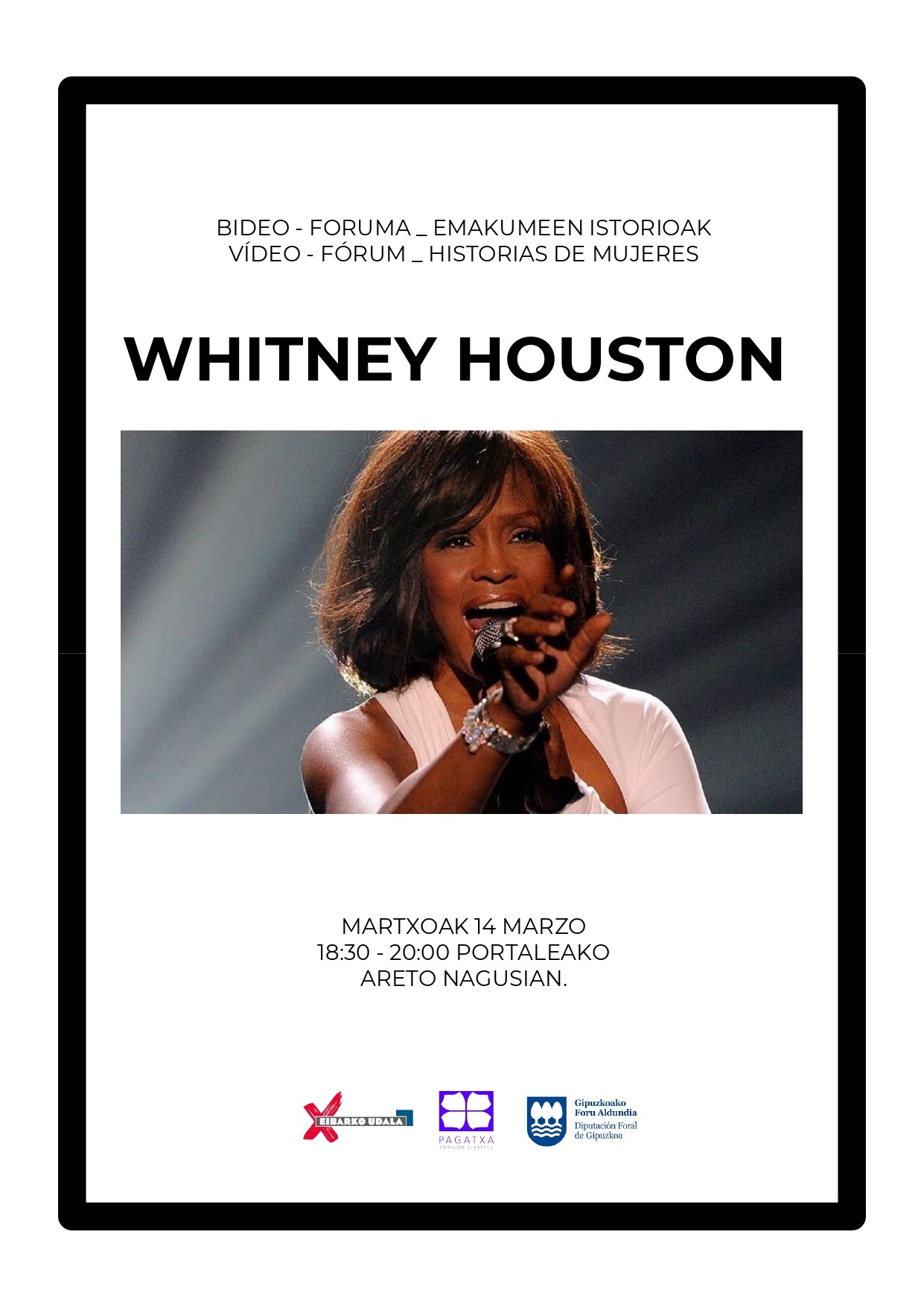 Emakumeen Istorioak: Whitney Houston