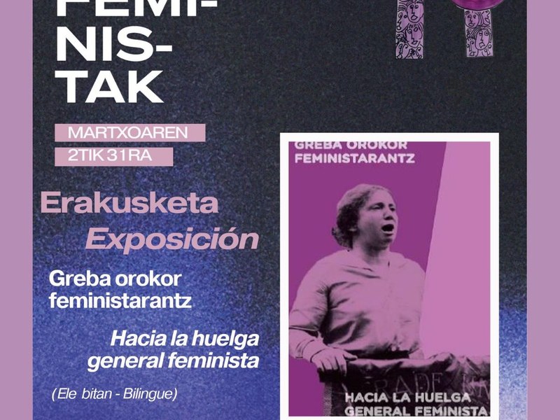 Erakusketa: Greba orokor feministarantz