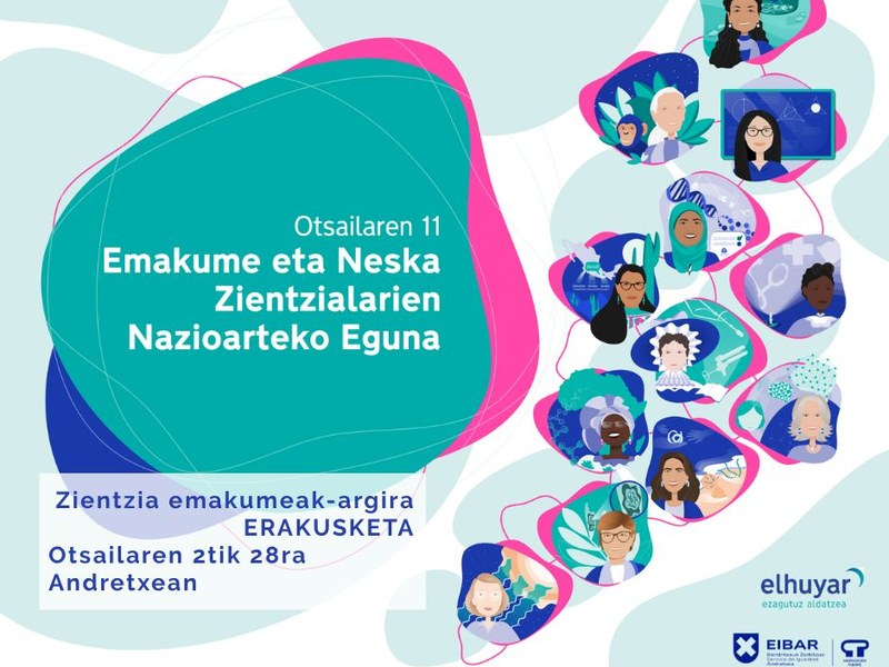 Erakusketa: Zientzia-emakumeak argira