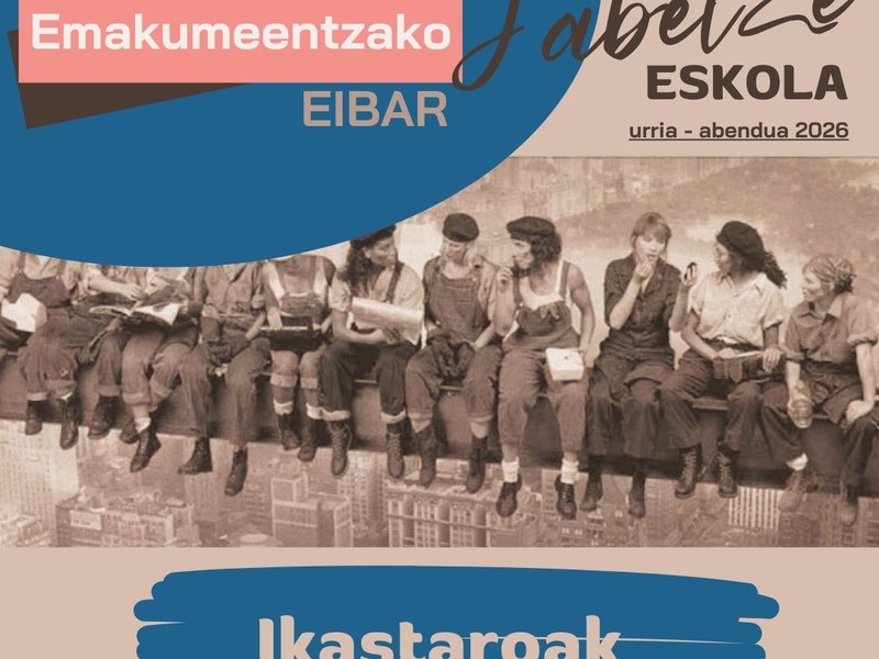 Jabetze Eskolako udazkeneko ikastaro berrietan aurrematrikula egiteko epea zabalik
