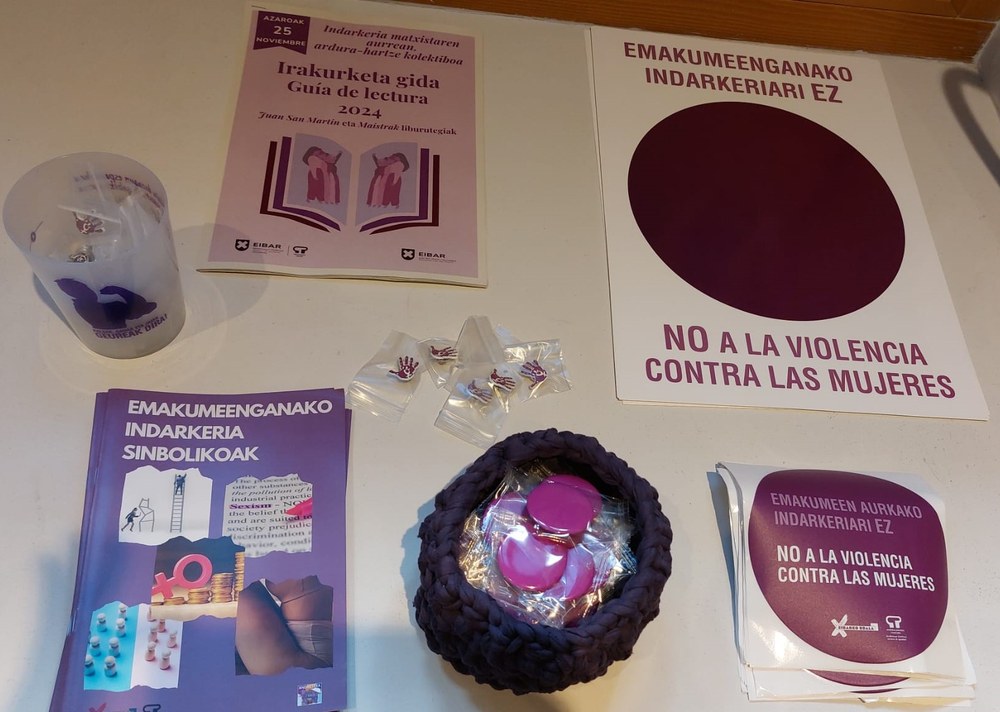 2024ko Puntu Lilaren kanpaina: Emakumeen Aurkako Indarkeriari Ez