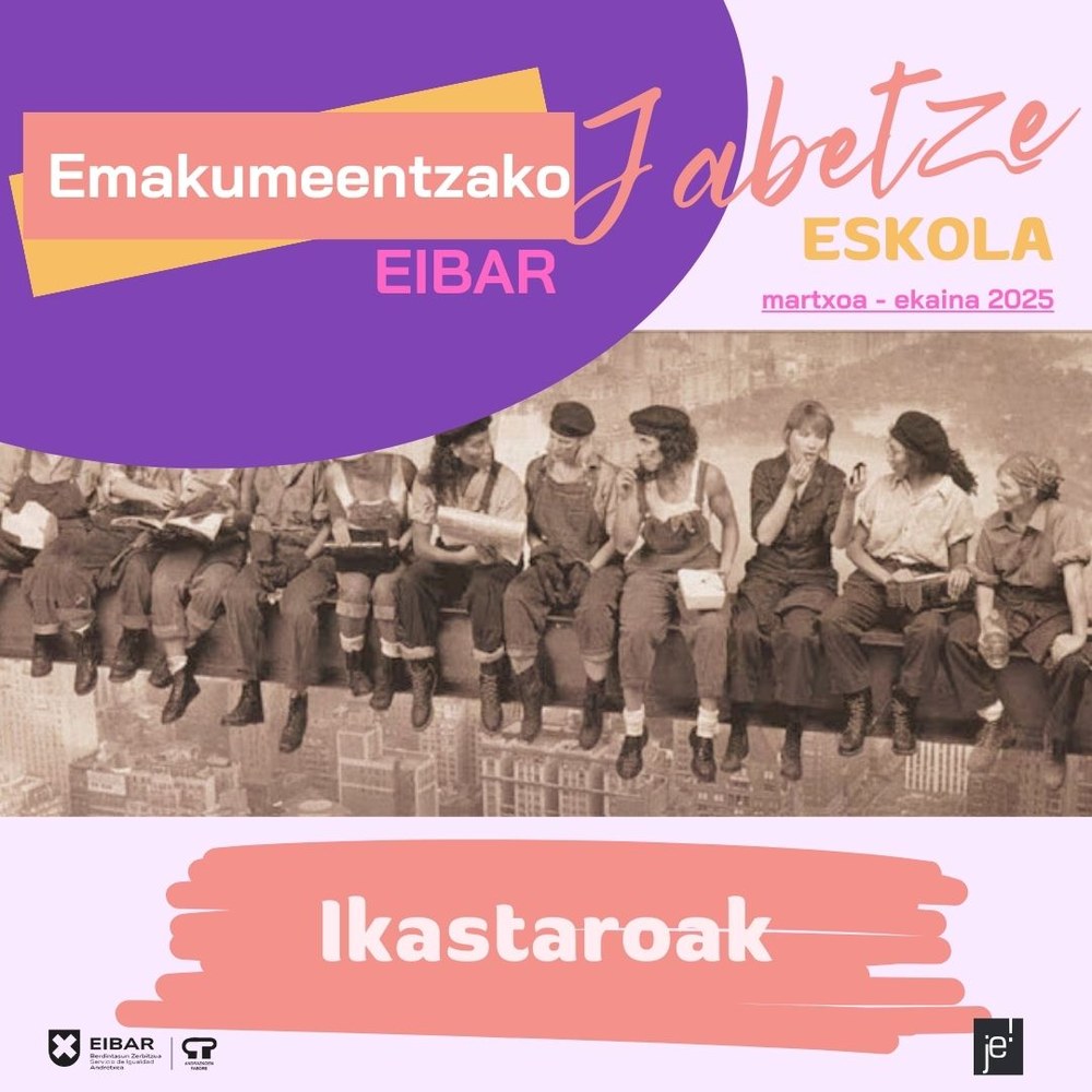 2025eko Udaberriko ikastaro eta tailerretan aurrematrikulatzeko epea zabalik dago 2025eko Udaberriko ikastaro eta tailerretan aurrematrikulazio epea zabalik dago
