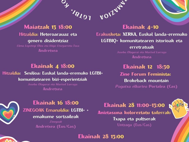 2026ko LGTBIQ+ Kolektiboaren Eskubideen Aldeko Kanpaina hastear dago