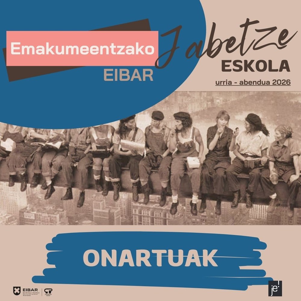 2026ko udazkeneko Jabetze Eskolako ikastaroetan onartutakoen zerrendak argitaratu dira.
