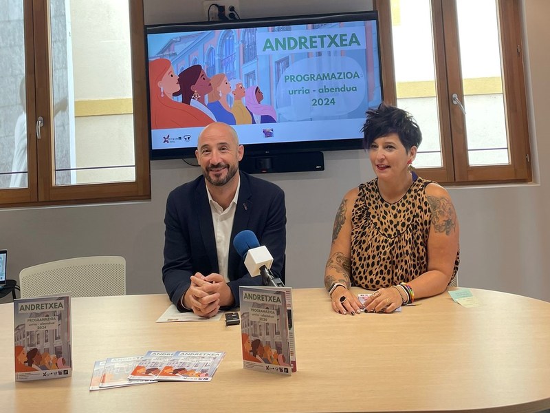 Andretxeak udazkeneko ikastaroen eta tailerren aurkezpena egin du