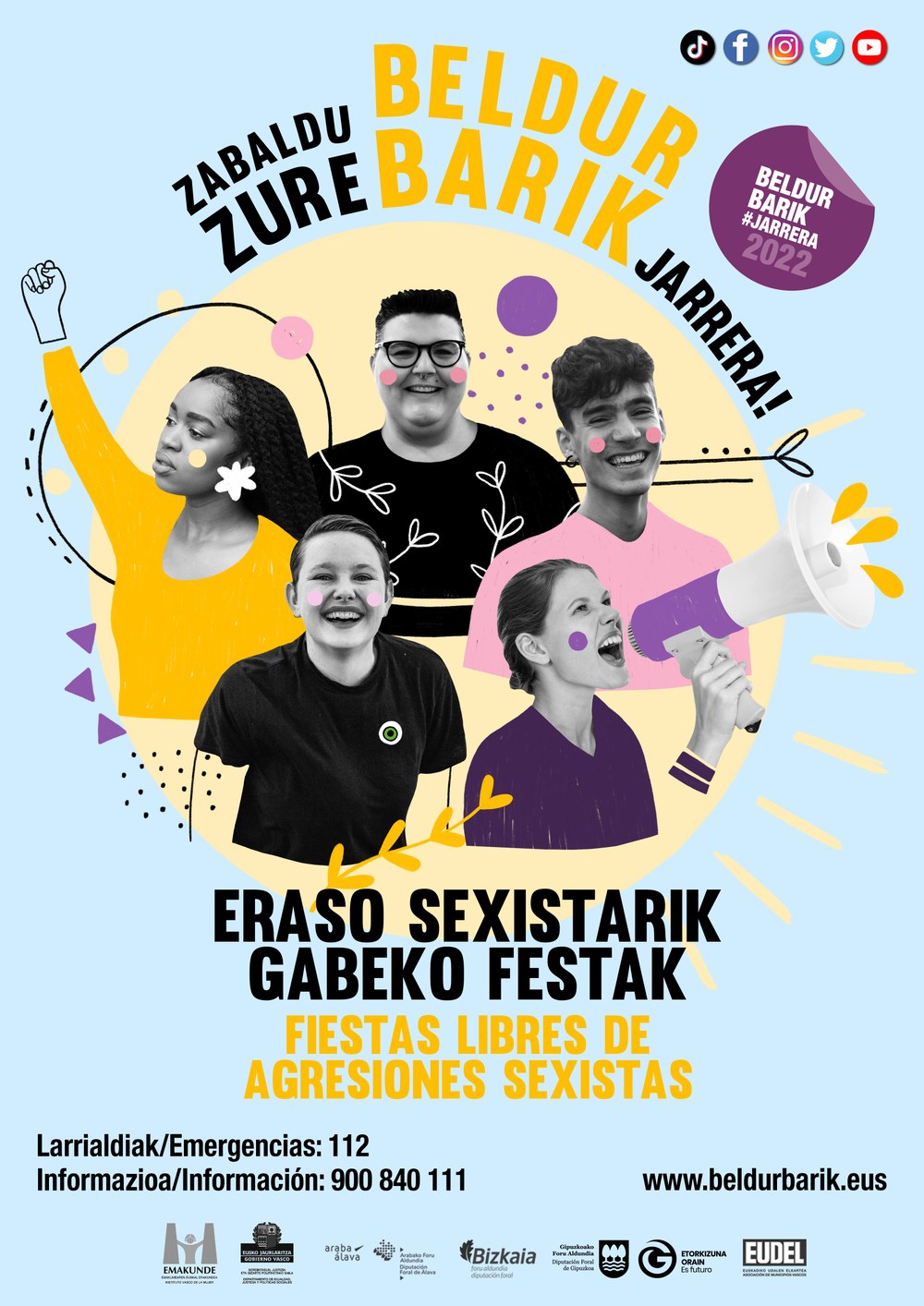 Eraso sexistarik gabeko San Juanetako festak BB gunea