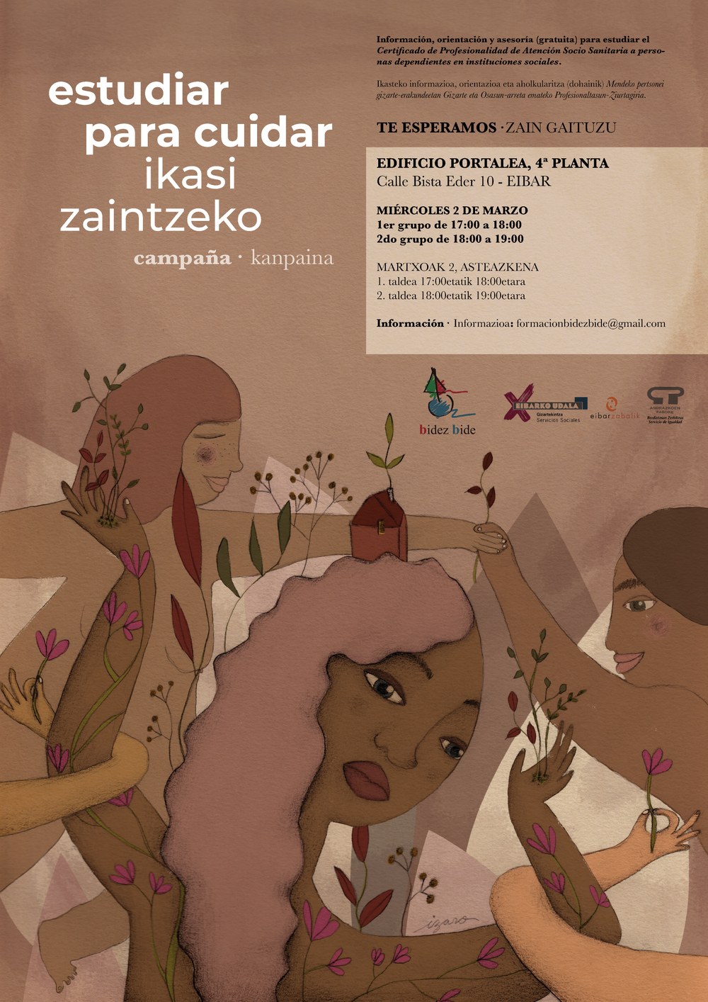 Ikasi zaintzeko kanpaina ikasi zaintzeko