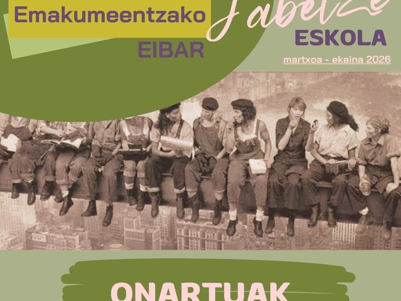 2026ko udaberriko Jabetze Eskolako ikastaroetan onartutakoen zerrendak argitaratu dira