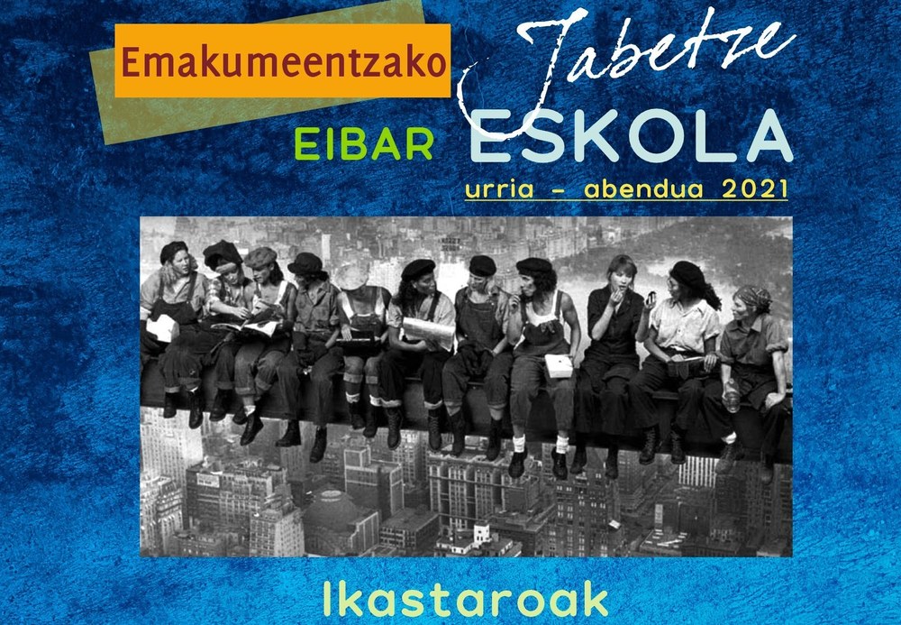 Udazkeneko Jabetze Eskolako ikastaroetan aurrematrikula egiteko epea irailaren 1ean zabalduko da Jabetze Eskola 2021 udazkena