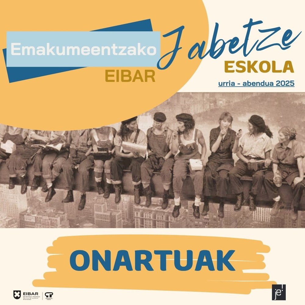 Udazkeneko Jabetze Eskolako ikastaroetan onartutakoen zerrendak argitaratu dira Udazkeneko Jabetze Eskolako ikastaroetan onartutakoen zerrendak argitaratu dira