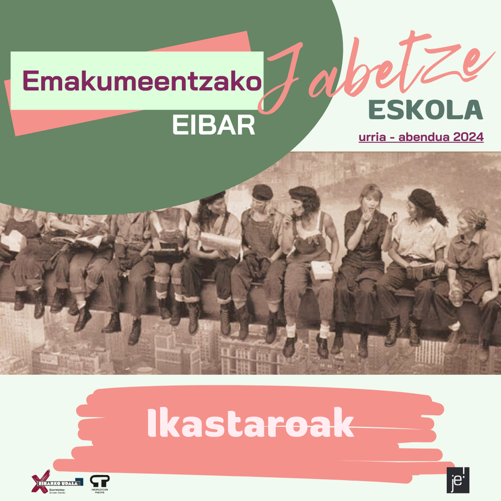 Udazkeneko Jabetze Eskolako ikastaroetan onartutakoen zerrendak