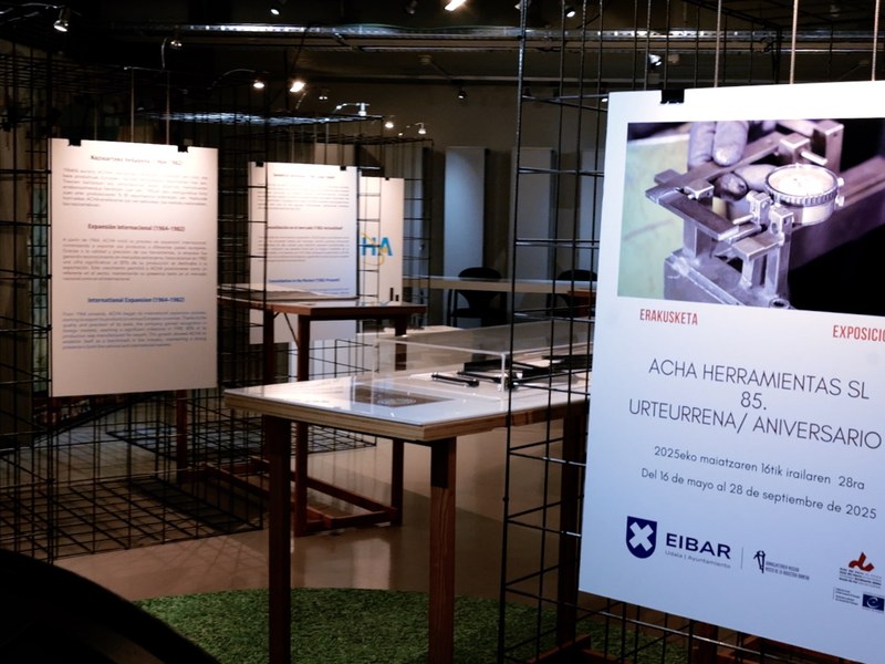 Acha Herramientas S.L.ren 85. urteurreneko erakusketa