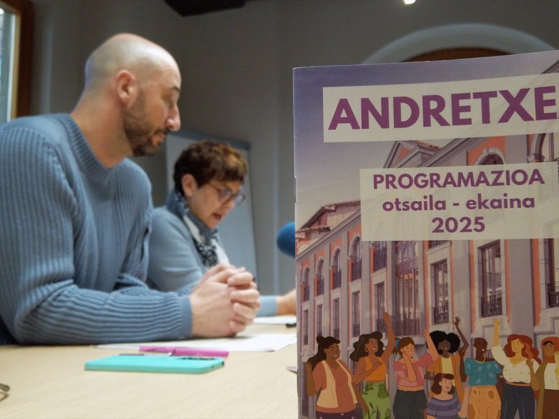 Eibarko Udalak, Andretxearen bitartez, datozen hilabeteetarako kultura eta prestakuntza-eskaintza berria aurkeztu du.