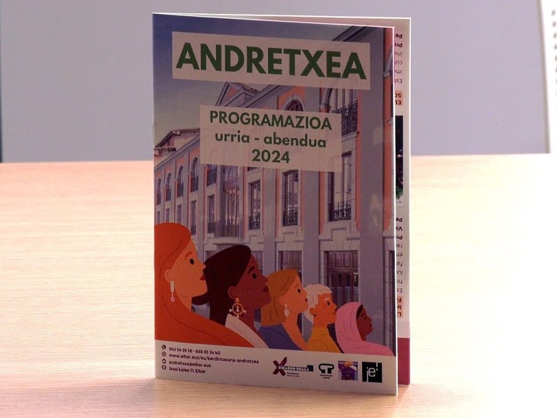 Andretxeak udazkenean eskainiko dituen ikastaro eta taillerrak aurkeztu ditu.