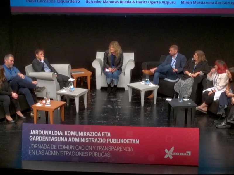 II. Jardunaldia: Komunikazioa eta Gardentasuna administrazio publikoetan Eibarrek Komunikazio eta Gardentasuna administrazio publikoetan jardunaldiaren bigarren edizioa hartu du joan den astean.