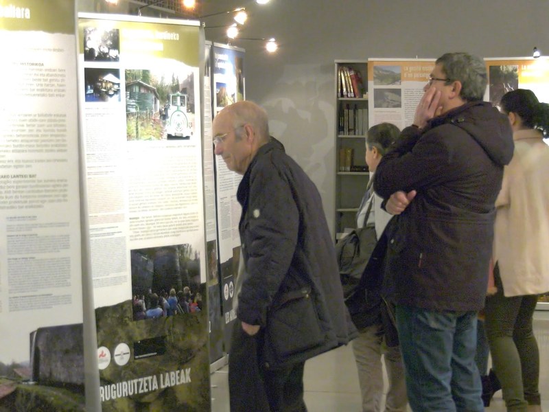 Pirinioetako Burdinaren Ibilbidearen erakusketaren inaugurazioa