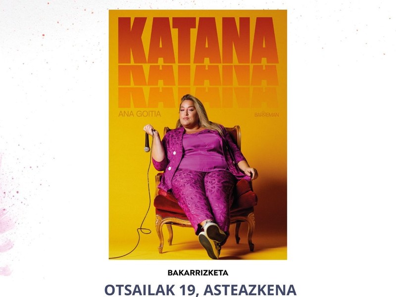 Katana bakarrizketaren kartela