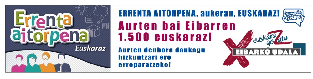 Errenta kanpainaren leloa