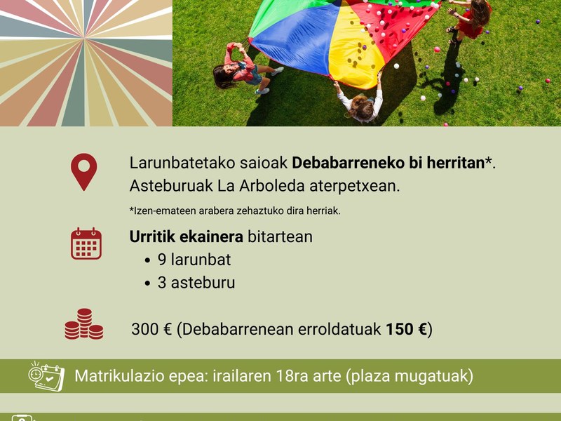 Debabarreneko 36 gazte aritu dira Begirale ikastaroan
