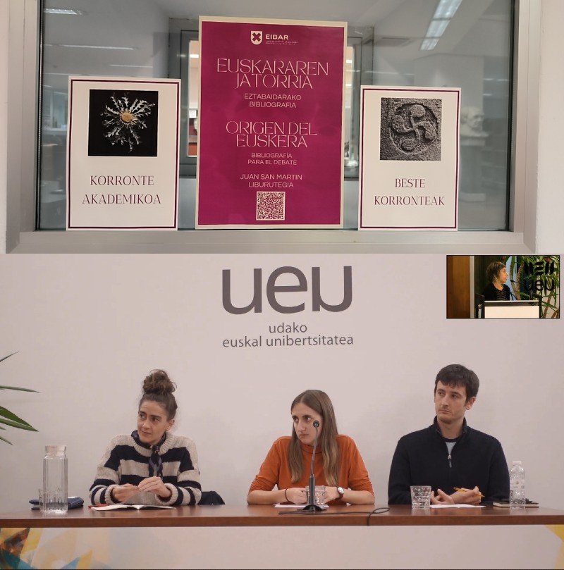 UEUko hitzaldia eta JSM Liburutegiko interesgunea