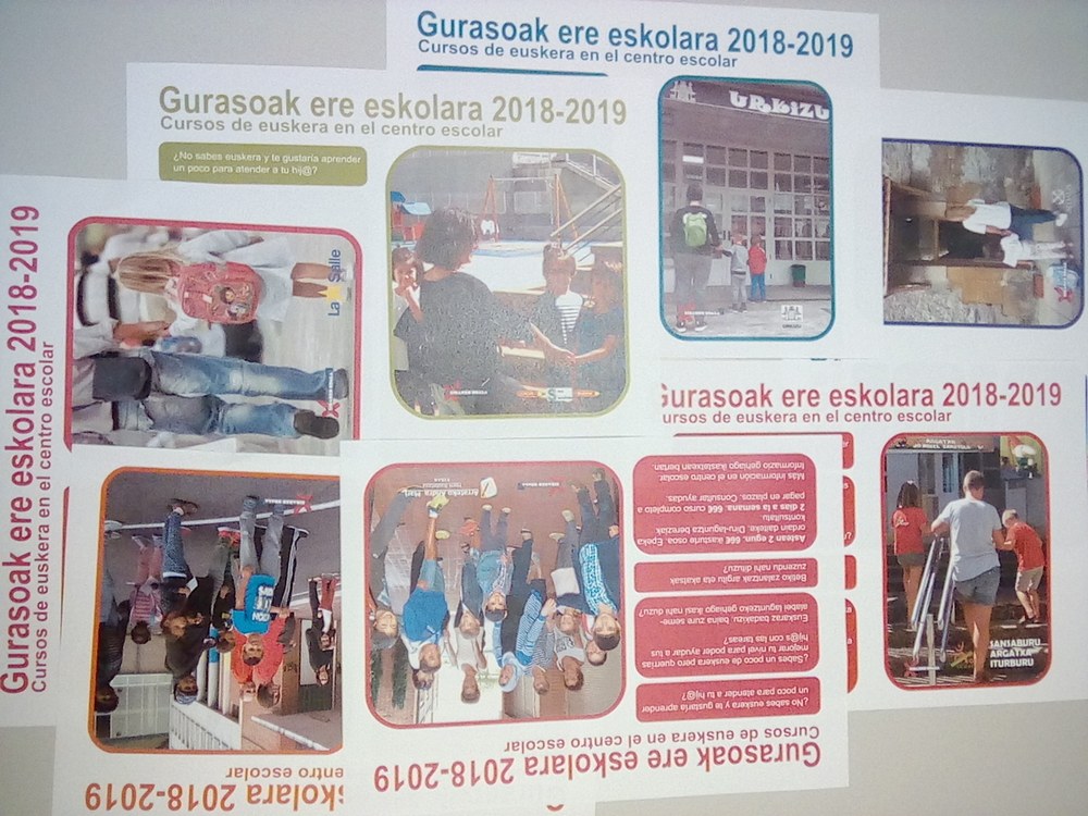 Gurasoak ere eskolara aurten ere