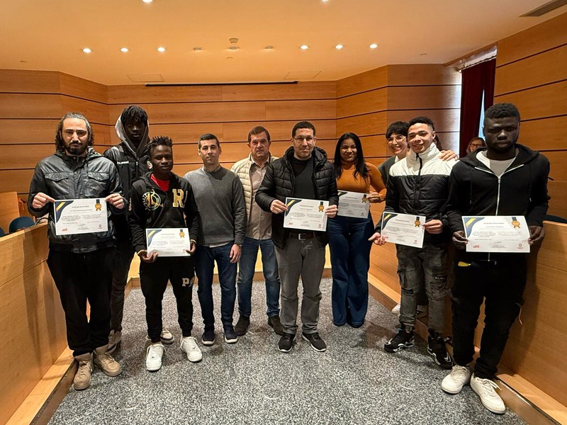 Diploma banaketaren argazkia
