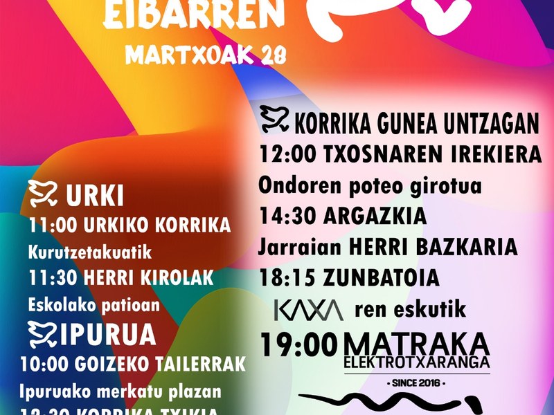 Korrika Eguna Eibarren (Martxoaren 28a)