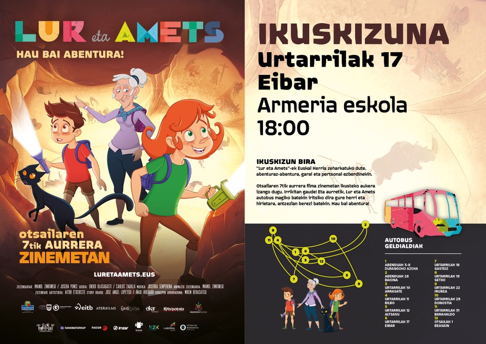 Lur eta Amets ikuskizuna Eibarren
