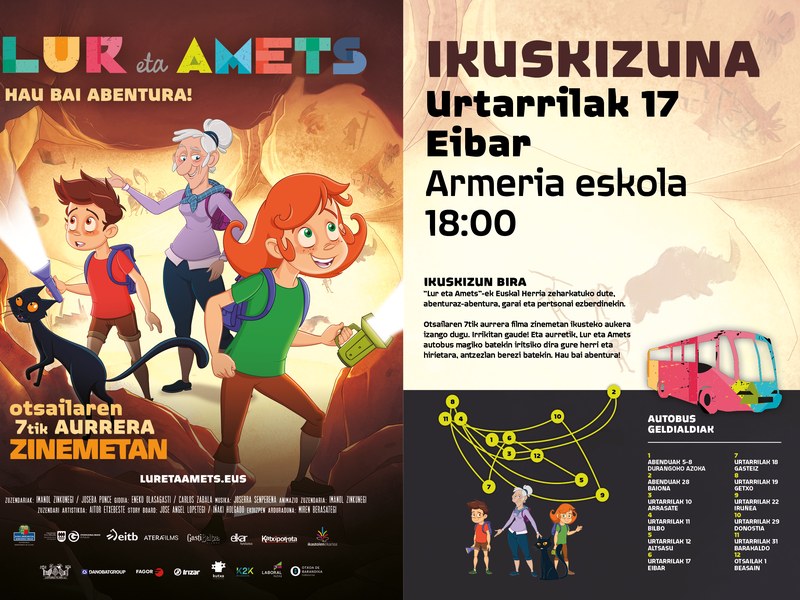 Lur eta Amets ikuskizuna Eibarren