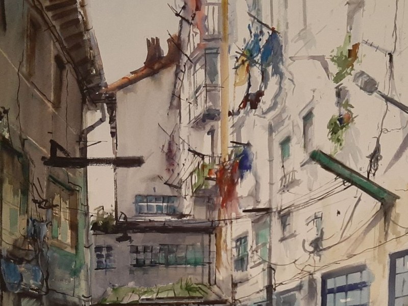 pintura aire libre