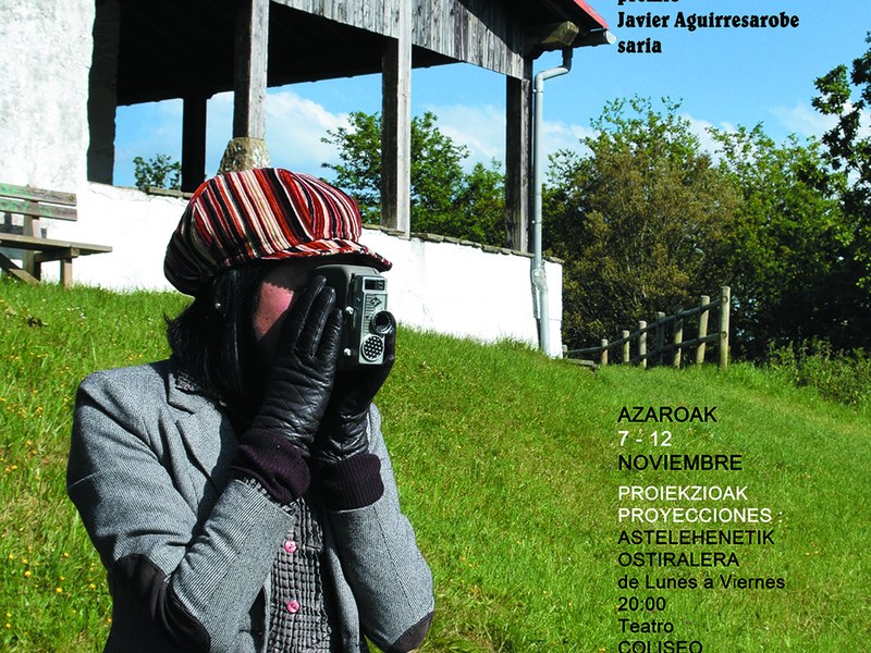 "Asier Errasti" Eibarko 23. film laburren jaialdia - Javier Aguirresarobe Saria errasti