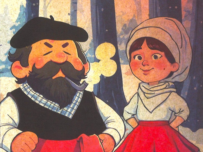 Olentzerori bidalitako gutunak jasotzeko postontziak.