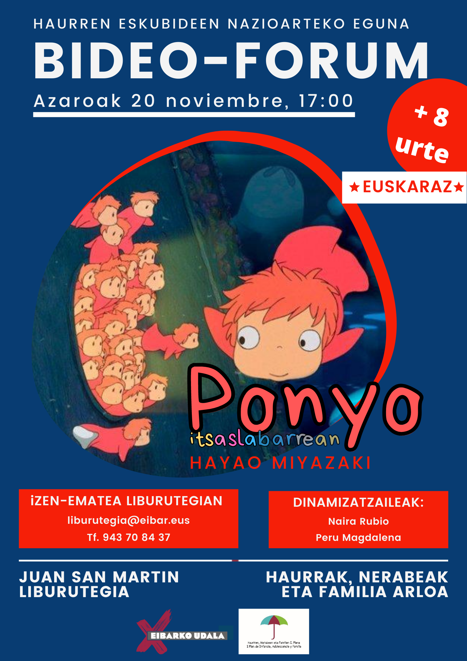 Ponyo itsaslabarrean: zine-forum