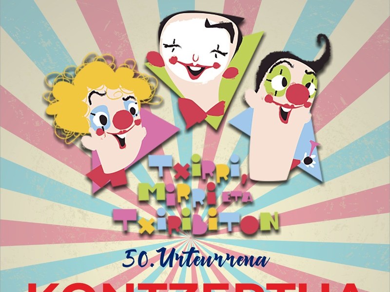 Usartza txistulari banda - Txirri, Mirri eta Txiribiton pailasoen 50. urteurrena txi
