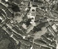 1936ko abuztutik 1937ko apirilera bitartean jasandako aireko erasoen tokietan ibilbideetarako izena ematea bomba