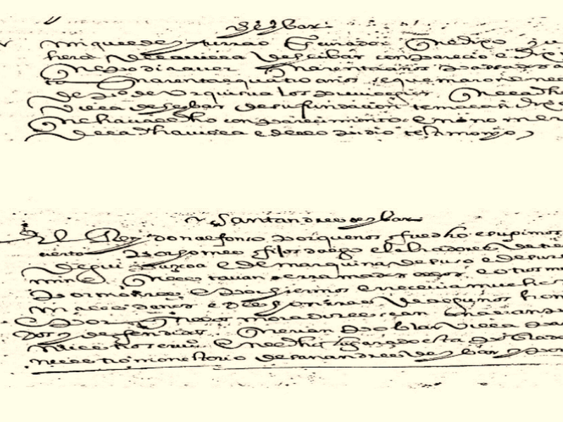 XVI. mendeko agiria (circa 1570), Eibarko hiri-gutuna jasotzen duena. RAH (Vargas Ponce bilduma)