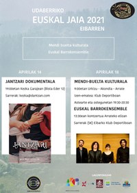 Apirilaren 14an abiatu da Udaberriko Euskal Jaiaren programa Eibarren
