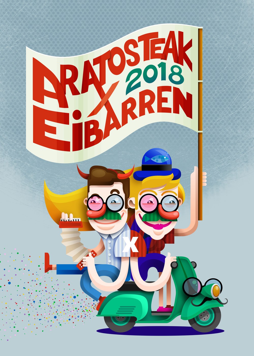 Aratosteetako kartel iragarlea aukeratuta