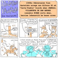 Azpilikueta aita-semeen “Atzo goizeko ipuiñak”, Eibarren 675.  urteurrena ospatzeko