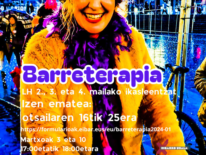 Barreterapia tailerra. 2024-01 Barreterapia 2024-01