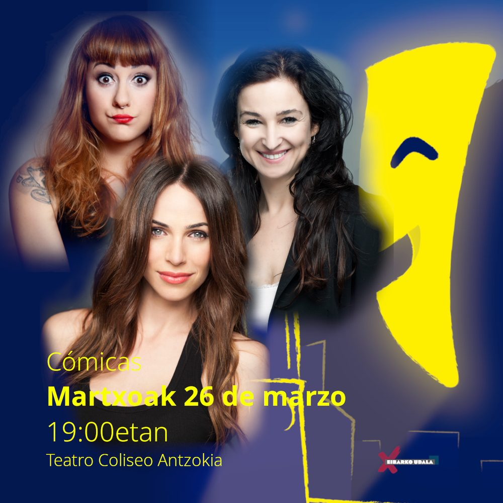 "Cómicas" antzezlanean aktoresa aldaketak komikak
