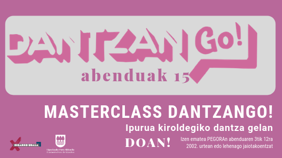 DantzanGo! Masterclass-ea