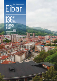 Eibar aldizkariak aurrera darrai: itxura berriarekin eta kolorez hornituta. 