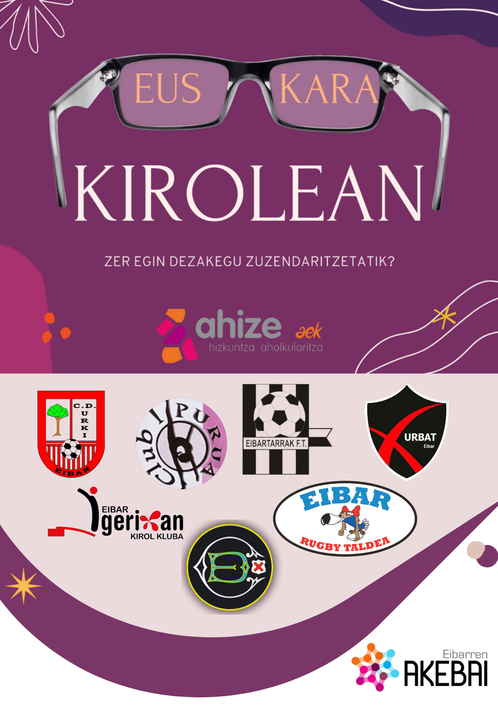 Euskara kirolean saioaren irudia