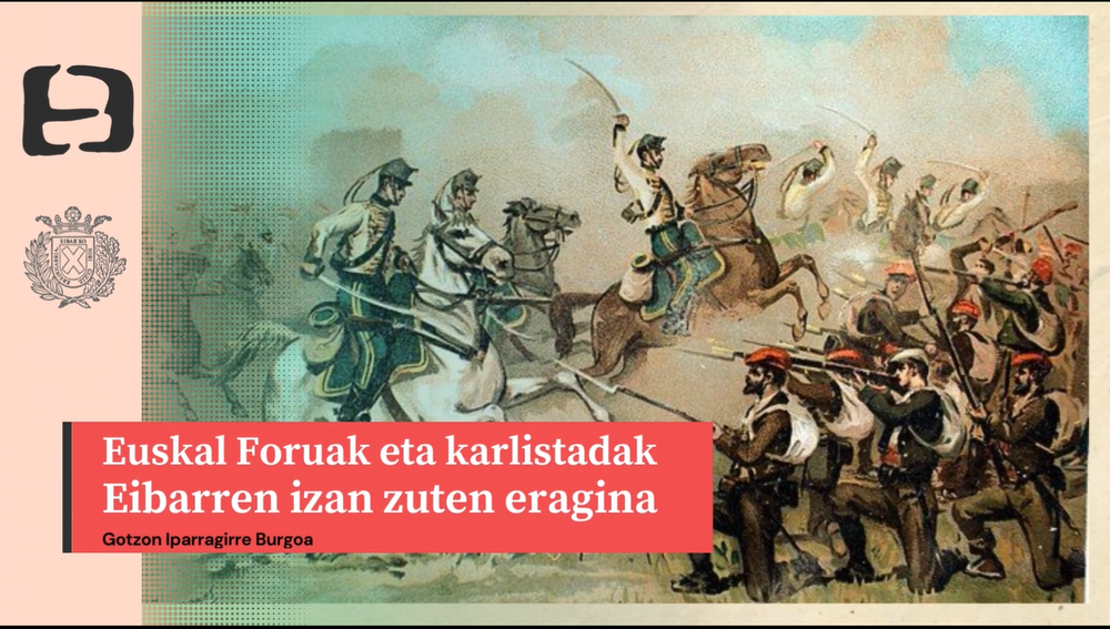 "Foruak eta Karlistaldiak" hitzaldia Ego Ibarraren Youtube kanalean "Foruak eta Karlistaldiak" hitzaldia Ego Ibarraren Youtube kanalean
