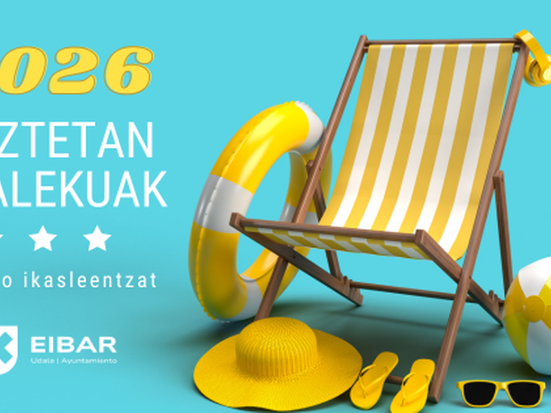 Gaztetan udalekuak 2026