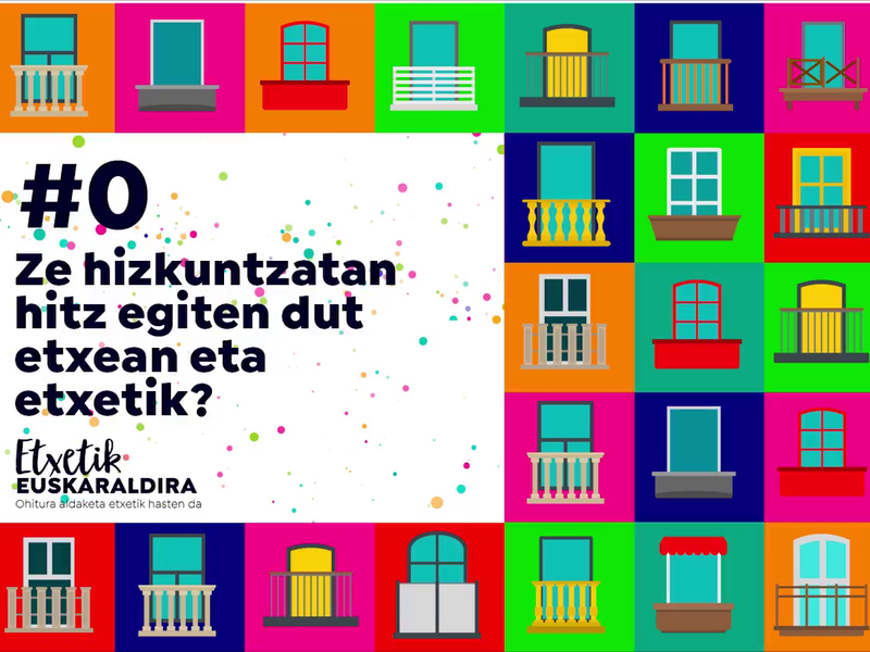 Ohitura aldaketa etxean eta etxetik hasten da